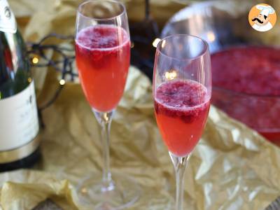 Rezept Champagnersuppe mit himbeeren