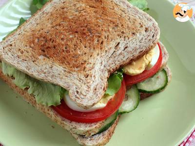 Rezept Vegetarischer sandwich-club