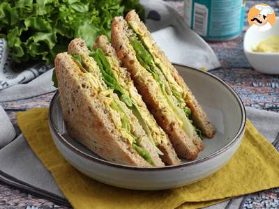 Rezept Hähnchen-curry-club-sandwich