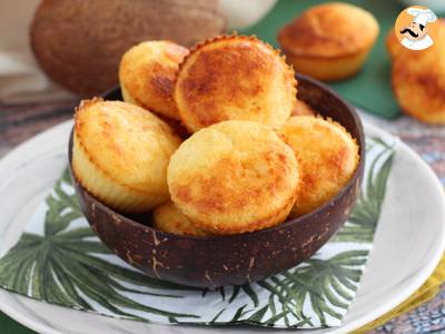 Rezept Brasilianische kokosnussmuffins - queijadinhas