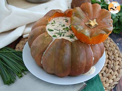 Rezept Kürbis mit garnelen - der brasilianische camarão na moranga