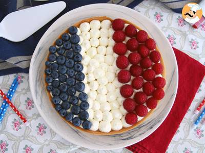 Rezept Torte frankreich blau weiß rot