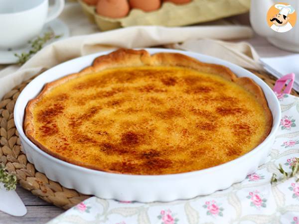 Rezept Tarte crème brûlée, ein raffiniertes dessert schritt für schritt