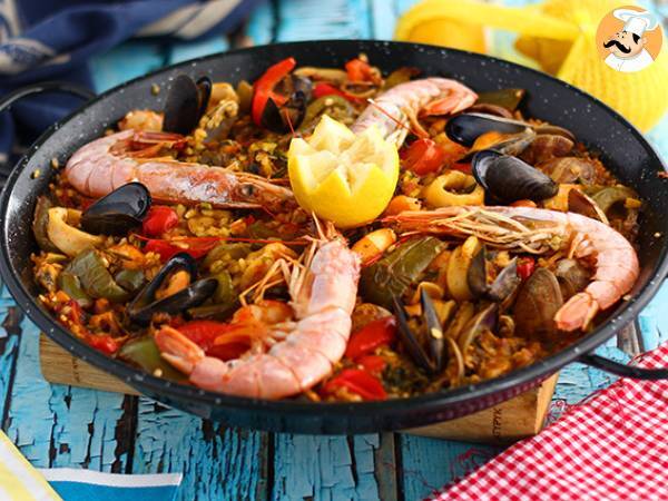 Rezept Paella mit meeresfrüchten