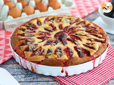 Rezept Brioche-torte mit pflaumen