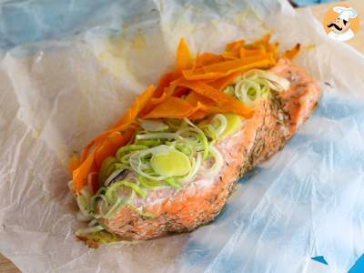 Rezept Lachs-papilloten