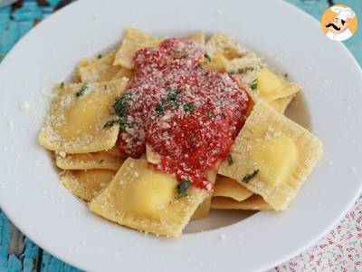 Rezept Ravioli mit ricotta, das rezept schritt für schritt erklärt