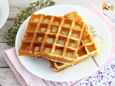 Rezept Leichte und knusprige waffeln