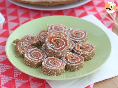 Rezept Buchweizenröllchen mit lachs