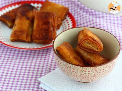 Rezept Knusprige bananen mit filoteig