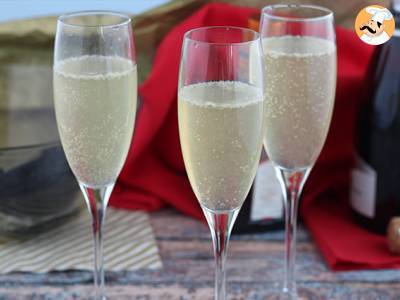 Rezept Champagnersuppe, ein festlicher cocktail