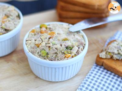 Rezept Hühner-rillettes mit pistazien-senf