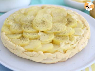 Rezept Tarte tatin von kartoffeln mit cantal