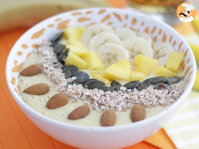 Rezept Smoothie-bowl mango-banane