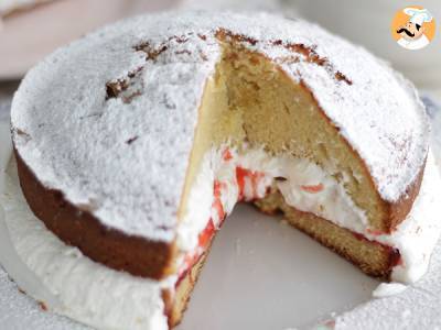 Rezept Victoria sponge cake ultrafluffig