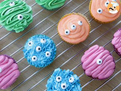 Rezept Monster-cupcakes für halloween