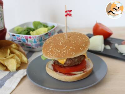 Rezept Hamburger mit rindfleisch