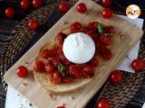 Bruschetta aus gerösteten Tomaten und Burrata - Zubereitung Schritt 4