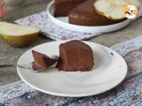 Schoko-Birnen-Fudge, ein super einfaches Dessert mit nur 2 Zutaten! - Zubereitung Schritt 6