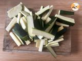 Zucchinifrites im Air Fryer - Zubereitung Schritt 1