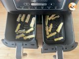 Zucchinifrites im Air Fryer - Zubereitung Schritt 5