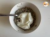 Overnight oat rote Früchte und Schokolade, ein gesundes und sättigendes Frühstück! - Zubereitung Schritt 3