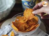 Süßkartoffelchips für die Mikrowelle - Zubereitung Schritt 5