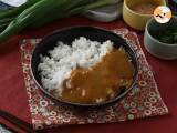 Aubergine mit Paniermehl paniert Panko façon katsu japanisches Curry, aber vegetarisch - Zubereitung Schritt 16