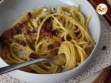 Spaghetti alla carbonara, das echte italienische Rezept! - Zubereitung Schritt 8