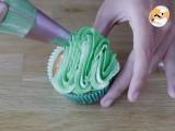 Monster-Cupcakes für Halloween - Zubereitung Schritt 17