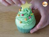 Weihnachtlich dekorierte Cupcakes - Zubereitung Schritt 12