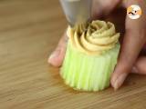 Vegane Cupcakes aus Gurken und Hummus - Zubereitung Schritt 4