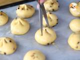 Kleine Brioches mit Schokolade - Zubereitung Schritt 9