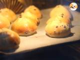 Kleine Brioches mit Schokolade - Zubereitung Schritt 10