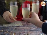 Champagnersuppe, ein festlicher Cocktail - Zubereitung Schritt 3