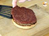 Vegetarischer Burger mit roten Bohnen - Zubereitung Schritt 7