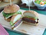 Vegetarischer Burger mit roten Bohnen - Zubereitung Schritt 10