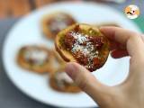 Toast mit Pesto, Parmesan und getrockneten Tomaten - Zubereitung Schritt 3