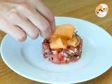 Tartar Schinken Melone Tomate - Zubereitung Schritt 5