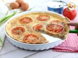 Quiche mit Thunfisch und Tomate - Zubereitung Schritt 5