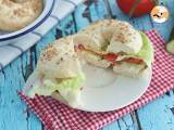 Vegetarischer Bagel - Zubereitung Schritt 5