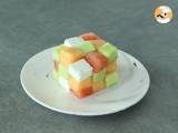 Rubik's Cube-Salat - Zubereitung Schritt 3