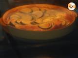 Zucchini-Clafoutis mit Ziegenkäse - Zubereitung Schritt 3