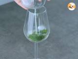 Königlicher Mojito mit Prosecco - Zubereitung Schritt 1