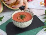 Kalte Suppe mit Wassermelone und Tomate - Zubereitung Schritt 2