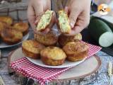 Zucchini-Ziegenkäse-Muffins - Zubereitung Schritt 4