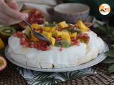 Pavlova mit exotischen Früchten leicht gemacht - Zubereitung Schritt 6