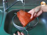 Gravlax, der marinierte Lachs nach schwedischer Art - Zubereitung Schritt 4