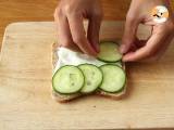 Vegetarischer Sandwich-Club - Zubereitung Schritt 3