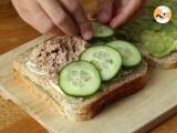 Club-Sandwich mit Thunfisch und Avocado - Zubereitung Schritt 2